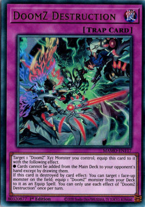 DoomZ Destruction - MAMO-EN117 - Ultra Rare 1st Edition