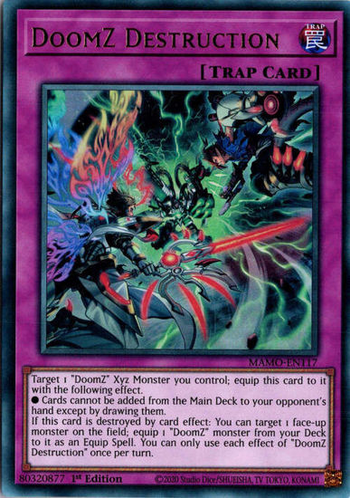 DoomZ Destruction - MAMO-EN117 - Ultra Rare 1st Edition