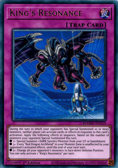 King's Resonance - MAMO-EN119 - Ultra Rare 1st Edition