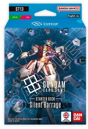 Gundam Card Game - Starter Deck Silent Barrage ST13 - EN