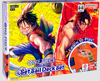 One Piece Card Game SD-01 - Learn To Play SET SAIL Deck Set - EN