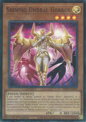 Shining Umbral Horror - BETB-EN005 - Super Rare 1st Edition
