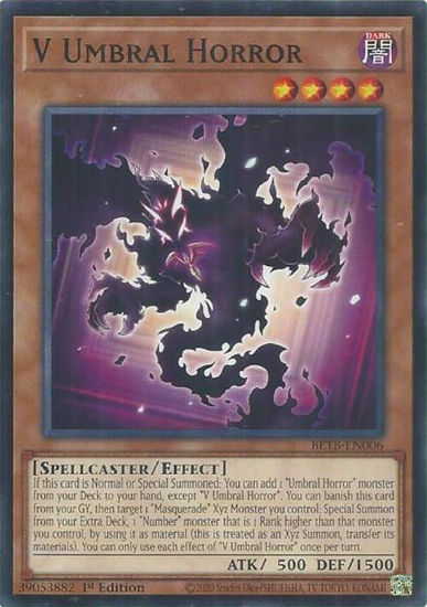 V Umbral Horror - BETB-EN006 -  1st Edition