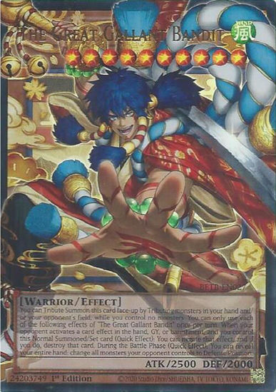The Great Gallant Bandit - BETB-EN027 - Extended Art | Ultra Rare 1st Edition