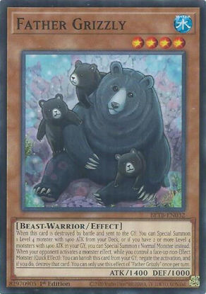 Father Grizzly - BETB-EN032 -  1st Edition