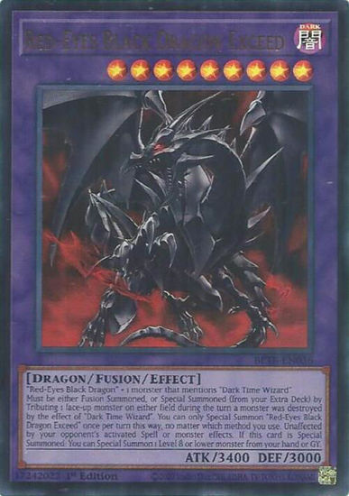 Red-Eyes Black Dragon Exceed - BETB-EN036 - Ultra Rare 1st Edition
