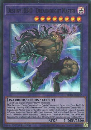 Destiny HERO - Dreadnought Master - BETB-EN037 -  1st Edition