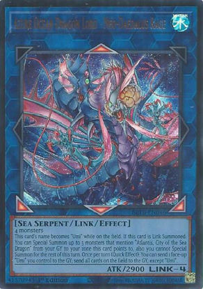 Azure Ocean Dragon Lord - Neo-Daedalus Rage - BETB-EN046 - Ultra Rare 1st Edition