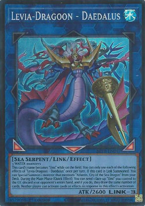 Levia-Dragoon - Daedalus - BETB-EN047 - Super Rare 1st Edition