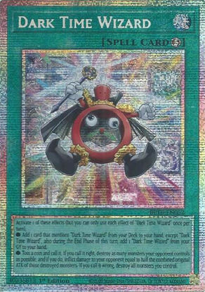 Dark Time Wizard - BETB-EN052 - Starlight Rare 1st Edition