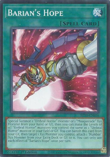Barian's Hope - BETB-EN056 -  1st Edition