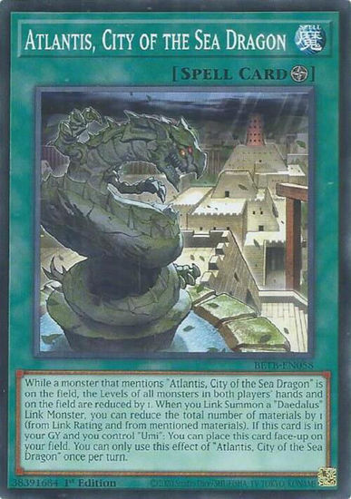 Atlantis, City of the Sea Dragon - BETB-EN058 -  1st Edition
