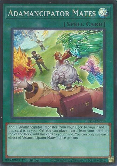 Adamancipator Mates - BETB-EN063 - Super Rare 1st Edition