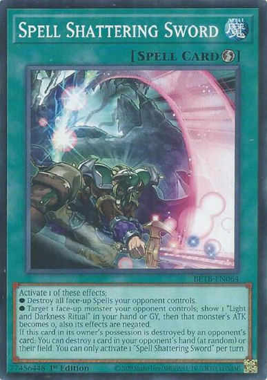 Spell Shattering Sword - BETB-EN064 -  1st Edition