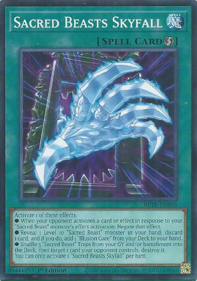 Sacred Beasts Skyfall - BETB-EN065 -  1st Edition