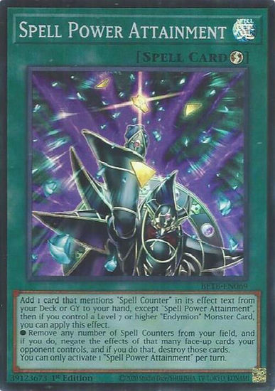 Spell Power Attainment - BETB-EN069 - Super Rare 1st Edition