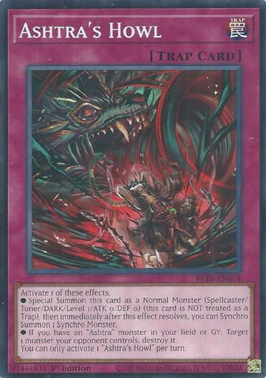 Ashtra's Howl - BETB-EN074 -  1st Edition