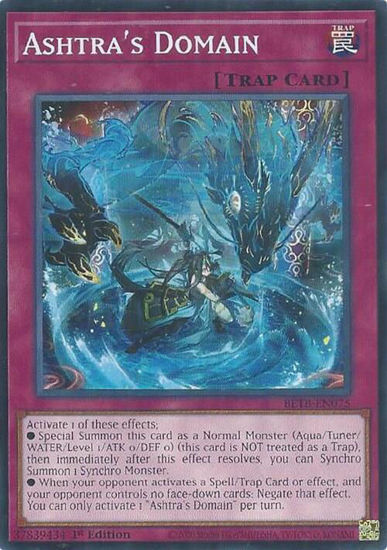 Ashtra's Domain - BETB-EN075 -  1st Edition