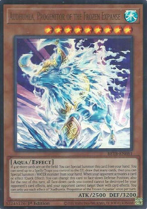 Audhumla, Progenitor of the Frozen Expanse - BETB-EN081 - Ultra Rare 1st Edition