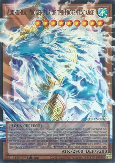 Audhumla, Progenitor of the Frozen Expanse - BETB-EN081 - Extended Art | Ultra Rare 1st Edition