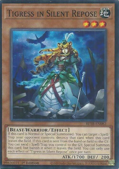 Tigress in Silent Repose - BETB-EN082 -  1st Edition