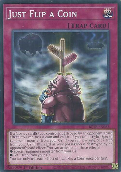 Just Flip a Coin - BETB-EN083 -  1st Edition