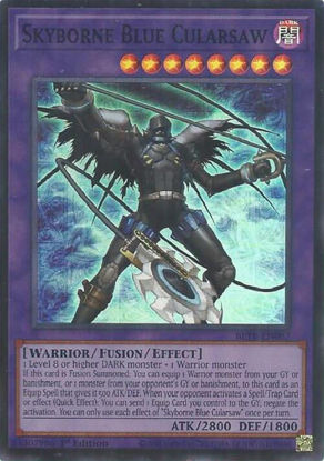 Skyborne Blue Cularsaw - BETB-EN087 - Super Rare 1st Edition