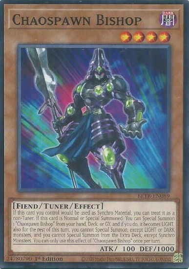 Chaospawn Bishop - BETB-EN089 -  1st Edition