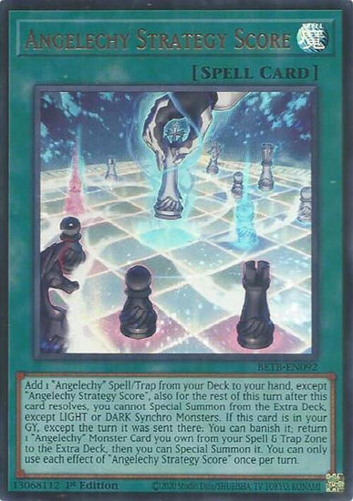 Angelechy Strategy Score - BETB-EN092 - Ultra Rare 1st Edition