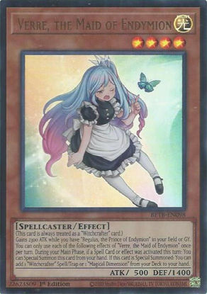 Verre, the Maid of Endymion - BETB-EN098 - Ultra Rare 1st Edition
