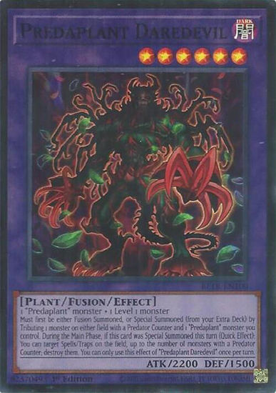 Predaplant Daredevil - BETB-EN100 - Super Rare 1st Edition
